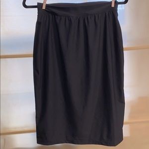 Spanx black pencil skirt